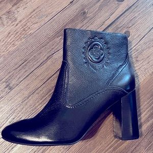 Capodarte Leather Ankle Boot - Black - New
